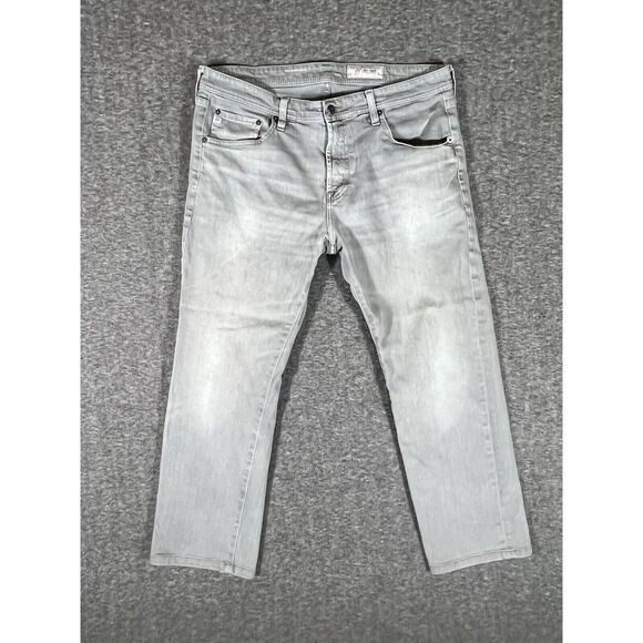 Other - Adriano Goldschmied Jeans Mens 36R AG-ED Denim The Matchbox Slim Straight Gray‎